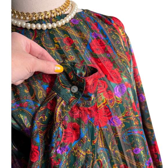 Vintage sheer blouse - Picture 5 of 8